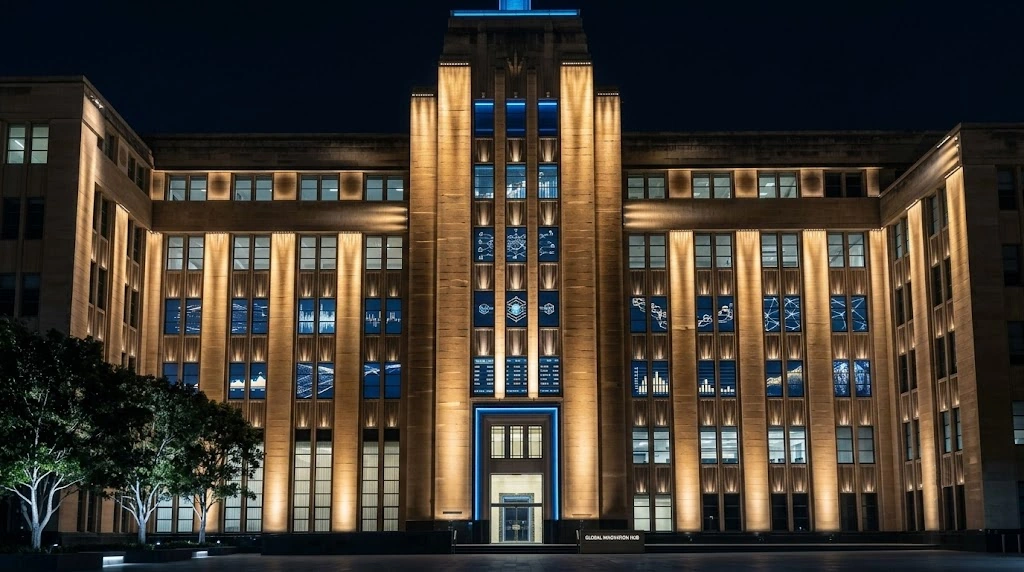 Архитектурная подсветка зданий