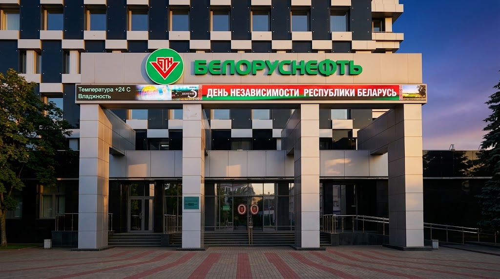 Светодиодный экран “Белоруснефть”