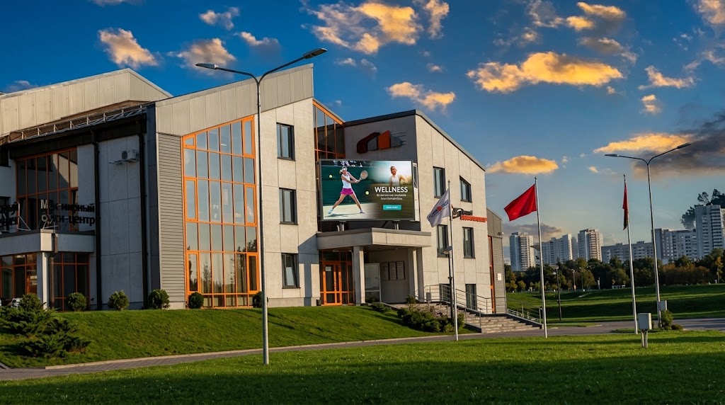 Цветное табло для спортивного центра Максима Мирного